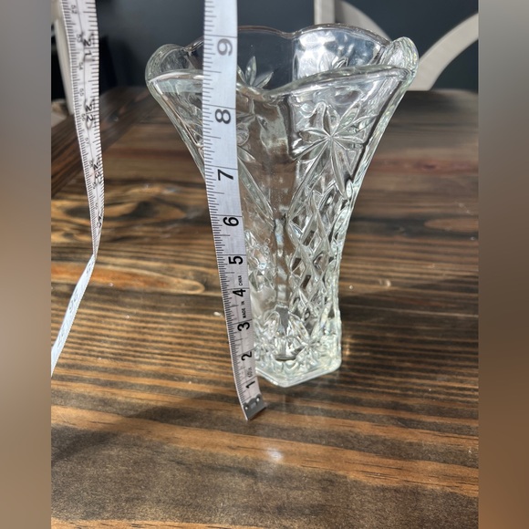 Anchor Hocking Star of David Vase - Picture 3 of 4